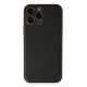 Newface iPhone 13 Pro Max Kılıf Coco Deri Silikon Kapak - Siyah Newface iPhone 13 Pro Max Kılıf Coco Deri Silikon Kapak - Siyah