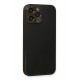Newface iPhone 13 Pro Max Kılıf Coco Deri Silikon Kapak - Siyah Newface iPhone 13 Pro Max Kılıf Coco Deri Silikon Kapak - Siyah