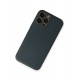 Newface iPhone 13 Pro Max Kılıf Coco Deri Silikon Kapak - Mavi Newface iPhone 13 Pro Max Kılıf Coco Deri Silikon Kapak - Mavi