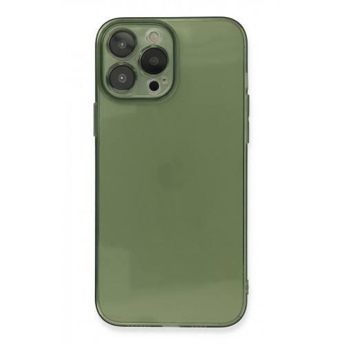 Newface iPhone 13 Pro Kılıf Fly Lens Silikon - Yeşil Newface iPhone 13 Pro Kılıf Fly Lens Silikon - Yeşil