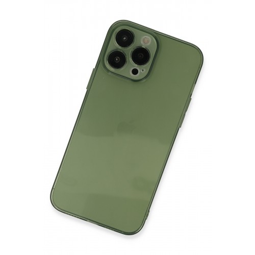 Newface iPhone 13 Pro Kılıf Fly Lens Silikon - Yeşil Newface iPhone 13 Pro Kılıf Fly Lens Silikon - Yeşil