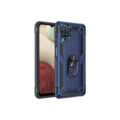 Newface Samsung Galaxy M32 Kılıf Sofya Yüzüklü Silikon Kapak - Lacivert Newface Samsung Galaxy M32 Kılıf Sofya Yüzüklü Silikon Kapak - Lacivert