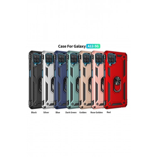 Newface Samsung Galaxy M32 Kılıf Sofya Yüzüklü Silikon Kapak - Gold Newface Samsung Galaxy M32 Kılıf Sofya Yüzüklü Silikon Kapak - Gold