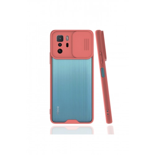 Newface Xiaomi Poco X3 GT Kılıf Platin Kamera Koruma Silikon - Pembe Newface Xiaomi Poco X3 GT Kılıf Platin Kamera Koruma Silikon - Pembe