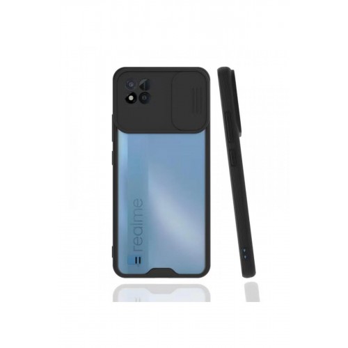 Newface Realme C11 2021 Kılıf Platin Kamera Koruma Silikon - Siyah Newface Realme C11 2021 Kılıf Platin Kamera Koruma Silikon - Siyah