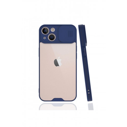 Newface iPhone 13 Kılıf Platin Kamera Koruma Silikon - Lacivert Newface iPhone 13 Kılıf Platin Kamera Koruma Silikon - Lacivert