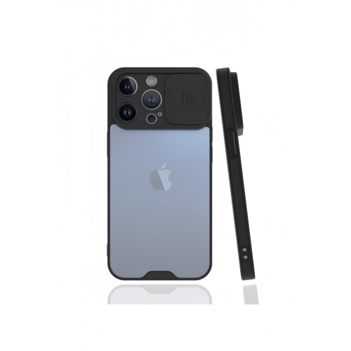 Newface iPhone 13 Pro Max Kılıf Platin Kamera Koruma Silikon - Siyah Newface iPhone 13 Pro Max Kılıf Platin Kamera Koruma Silikon - Siyah