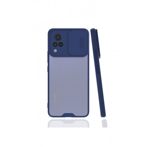Newface Vivo V21 Kılıf Platin Kamera Koruma Silikon - Lacivert Newface Vivo V21 Kılıf Platin Kamera Koruma Silikon - Lacivert