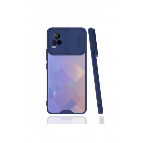 Newface Vivo V21e Kılıf Platin Kamera Koruma Silikon - Lacivert Newface Vivo V21e Kılıf Platin Kamera Koruma Silikon - Lacivert