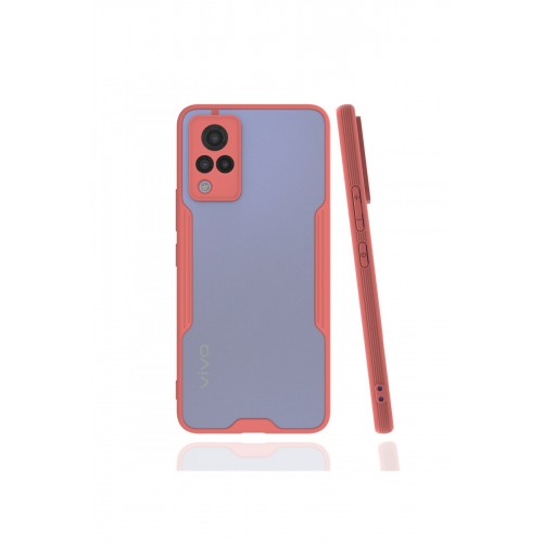 Newface Vivo V21 Kılıf Platin Silikon - Pembe Newface Vivo V21 Kılıf Platin Silikon - Pembe