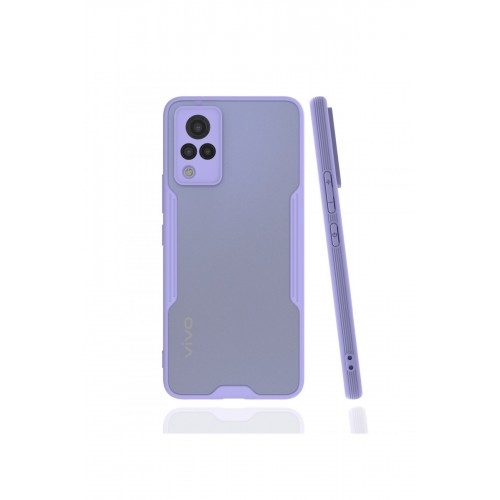 Newface Vivo V21 Kılıf Platin Silikon - Lila Newface Vivo V21 Kılıf Platin Silikon - Lila