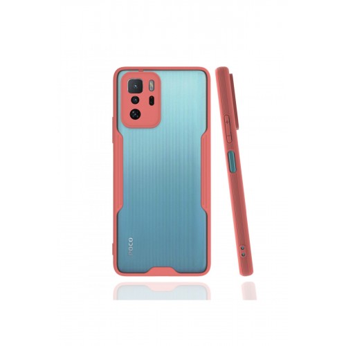 Newface Xiaomi Poco X3 GT Kılıf Platin Silikon - Pembe Newface Xiaomi Poco X3 GT Kılıf Platin Silikon - Pembe
