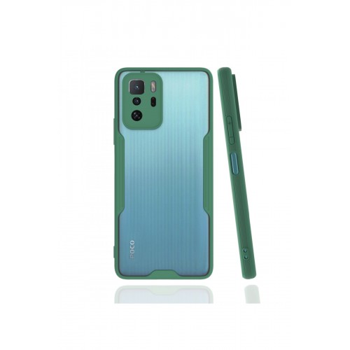 Newface Xiaomi Poco X3 GT Kılıf Platin Silikon - Yeşil Newface Xiaomi Poco X3 GT Kılıf Platin Silikon - Yeşil
