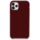 Newface iPhone 11 Pro Kılıf Lansman Legant Silikon - Bordo Newface iPhone 11 Pro Kılıf Lansman Legant Silikon - Bordo