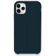 Newface iPhone 11 Pro Max Kılıf Lansman Legant Silikon - Gece Mavisi Newface iPhone 11 Pro Max Kılıf Lansman Legant Silikon - Gece Mavisi