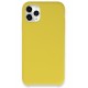 Newface iPhone 11 Pro Max Kılıf Lansman Legant Silikon - Sarı Newface iPhone 11 Pro Max Kılıf Lansman Legant Silikon - Sarı