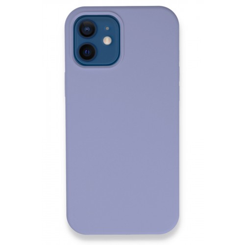 Newface iPhone 12 Kılıf Lansman Legant Silikon - Lila Newface iPhone 12 Kılıf Lansman Legant Silikon - Lila