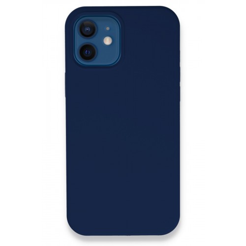 Newface iPhone 12 Kılıf Lansman Legant Silikon - Lacivert Newface iPhone 12 Kılıf Lansman Legant Silikon - Lacivert