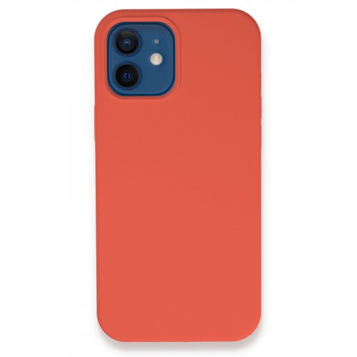Newface iPhone 12 Kılıf Lansman Legant Silikon - Turuncu Newface iPhone 12 Kılıf Lansman Legant Silikon - Turuncu