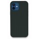 Newface iPhone 12 Kılıf Lansman Legant Silikon - Koyu Yeşil Newface iPhone 12 Kılıf Lansman Legant Silikon - Koyu Yeşil