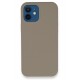 Newface iPhone 12 Kılıf Lansman Legant Silikon - Bej Newface iPhone 12 Kılıf Lansman Legant Silikon - Bej