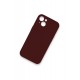 Newface iPhone 13 Mini Kılıf Lansman Legant Silikon - Bordo Newface iPhone 13 Mini Kılıf Lansman Legant Silikon - Bordo