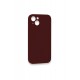 Newface iPhone 13 Mini Kılıf Lansman Legant Silikon - Bordo Newface iPhone 13 Mini Kılıf Lansman Legant Silikon - Bordo