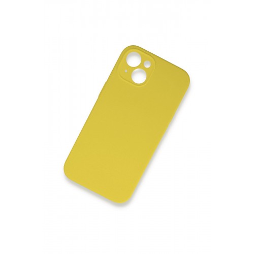 Newface iPhone 13 Mini Kılıf Lansman Legant Silikon - Sarı Newface iPhone 13 Mini Kılıf Lansman Legant Silikon - Sarı