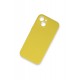 Newface iPhone 13 Mini Kılıf Lansman Legant Silikon - Sarı Newface iPhone 13 Mini Kılıf Lansman Legant Silikon - Sarı