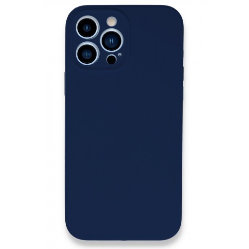 Newface iPhone 13 Pro Kılıf Lansman Legant Silikon - Lacivert Newface iPhone 13 Pro Kılıf Lansman Legant Silikon - Lacivert