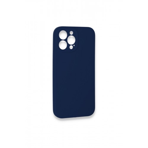 Newface iPhone 13 Pro Kılıf Lansman Legant Silikon - Lacivert Newface iPhone 13 Pro Kılıf Lansman Legant Silikon - Lacivert