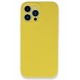 Newface iPhone 13 Pro Kılıf Lansman Legant Silikon - Sarı Newface iPhone 13 Pro Kılıf Lansman Legant Silikon - Sarı