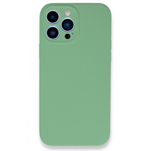 Newface iPhone 13 Pro Max Kılıf Lansman Legant Silikon - Yeşil Newface iPhone 13 Pro Max Kılıf Lansman Legant Silikon - Yeşil