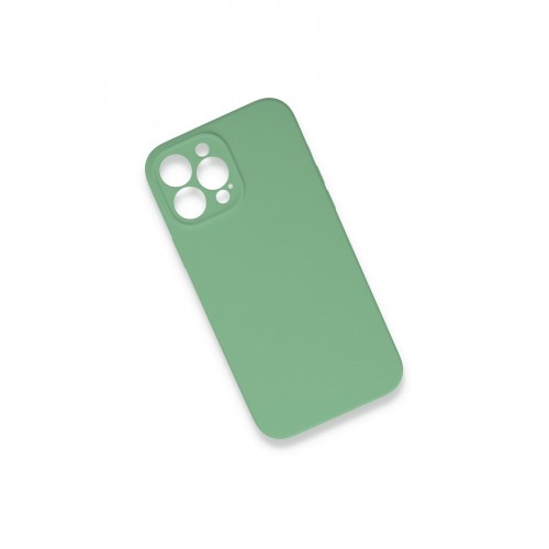 Newface iPhone 13 Pro Max Kılıf Lansman Legant Silikon - Yeşil Newface iPhone 13 Pro Max Kılıf Lansman Legant Silikon - Yeşil