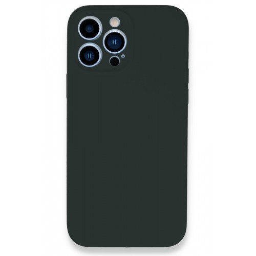 Newface iPhone 13 Pro Max Kılıf Lansman Legant Silikon - Koyu Yeşil Newface iPhone 13 Pro Max Kılıf Lansman Legant Silikon - Koyu Yeşil