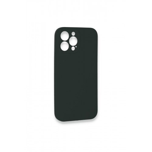 Newface iPhone 13 Pro Max Kılıf Lansman Legant Silikon - Koyu Yeşil Newface iPhone 13 Pro Max Kılıf Lansman Legant Silikon - Koyu Yeşil