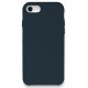Newface iPhone 7 Kılıf Lansman Legant Silikon - Gece Mavisi