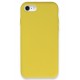 Newface iPhone 7 Kılıf Lansman Legant Silikon - Sarı Newface iPhone 7 Kılıf Lansman Legant Silikon - Sarı