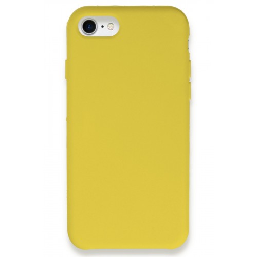 Newface iPhone 8 Kılıf Lansman Legant Silikon - Sarı Newface iPhone 8 Kılıf Lansman Legant Silikon - Sarı
