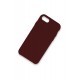 Newface iPhone SE 2020 Kılıf Lansman Legant Silikon - Bordo Newface iPhone SE 2020 Kılıf Lansman Legant Silikon - Bordo
