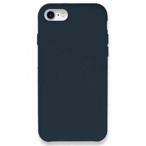 Newface iPhone SE 2020 Kılıf Lansman Legant Silikon - Gece Mavisi Newface iPhone SE 2020 Kılıf Lansman Legant Silikon - Gece Mavisi