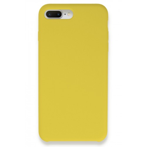 Newface iPhone 8 Plus Kılıf Lansman Legant Silikon - Sarı Newface iPhone 8 Plus Kılıf Lansman Legant Silikon - Sarı