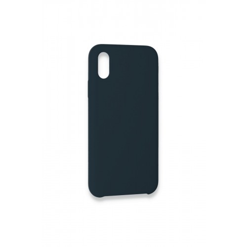 Newface iPhone X Kılıf Lansman Legant Silikon - Gece Mavisi Newface iPhone X Kılıf Lansman Legant Silikon - Gece Mavisi