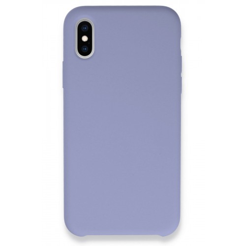 Newface iPhone XS Kılıf Lansman Legant Silikon - Lila Newface iPhone XS Kılıf Lansman Legant Silikon - Lila