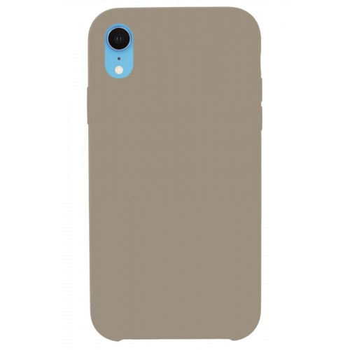 Newface iPhone XR Kılıf Lansman Legant Silikon - Bej