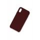 Newface iPhone XS Max Kılıf Lansman Legant Silikon - Bordo Newface iPhone XS Max Kılıf Lansman Legant Silikon - Bordo