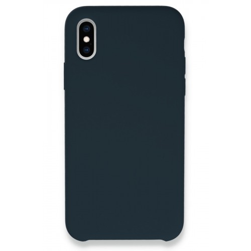 Newface iPhone XS Max Kılıf Lansman Legant Silikon - Gece Mavisi Newface iPhone XS Max Kılıf Lansman Legant Silikon - Gece Mavisi