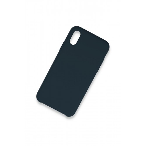 Newface iPhone XS Max Kılıf Lansman Legant Silikon - Gece Mavisi Newface iPhone XS Max Kılıf Lansman Legant Silikon - Gece Mavisi