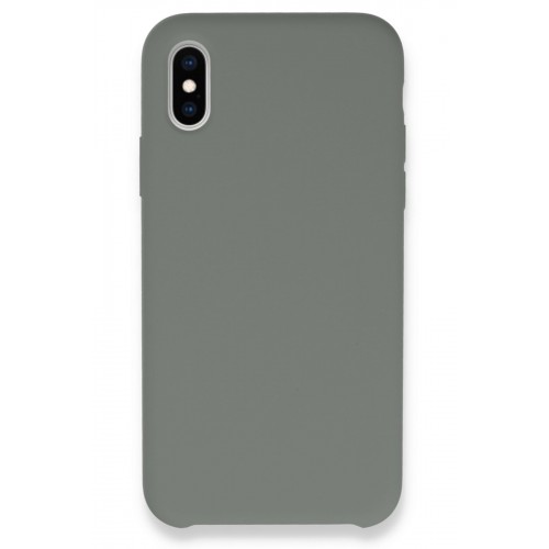 Newface iPhone XS Max Kılıf Lansman Legant Silikon - Gri Newface iPhone XS Max Kılıf Lansman Legant Silikon - Gri