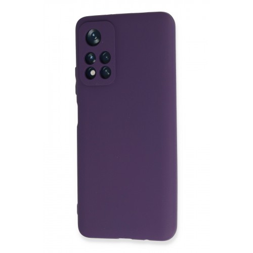 Newface Xiaomi Redmi Note 11T Kılıf First Silikon - Mor Newface Xiaomi Redmi Note 11T Kılıf First Silikon - Mor